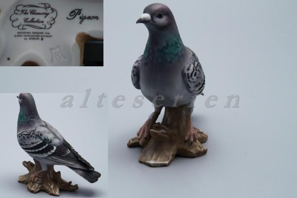 Vogelfigur "Taube" Pigeon 13,5 cm