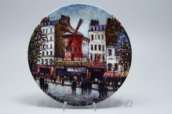Wandteller / Sammelteller: Le Moulin Rouge