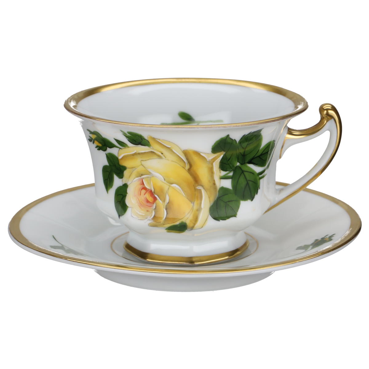 Kaffeetasse mit Untere Gelbe Rose