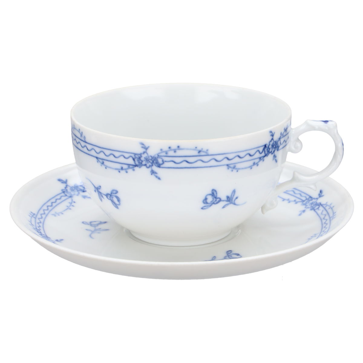 Teetasse mit Untere mit Innendekor