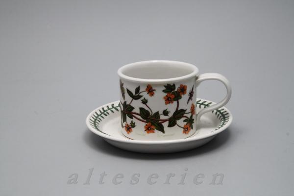 Tee- Kaffeetasse m. U Motiv Pimpernel