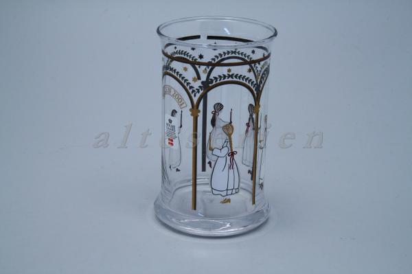 Wasserglas D 7 cm H 12 cm Julen 2001