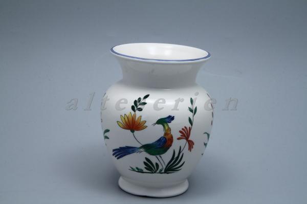 Vase bauchig H 13,5 cm red.Preis
