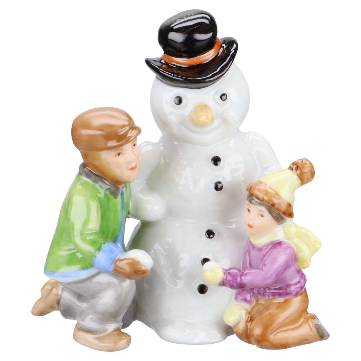 Figur Schneemann bauen