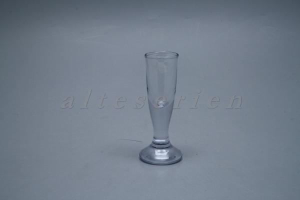 Schnapsflöte Schnapsglas D 3,2 cm H 11,5 cm