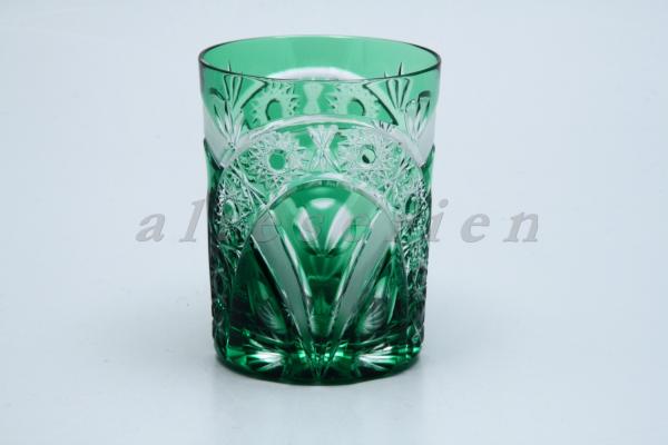 Whiskyglas D 8 cm H 10 cm Grün