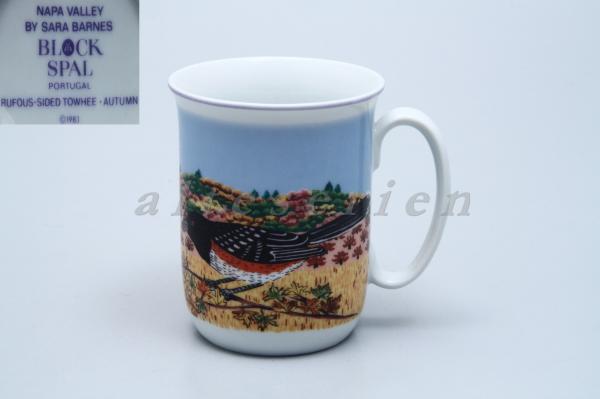 Kaffeebecher D 7,8 cm H 9,6 cm (Rufous-Sided Towhee/Autumn)