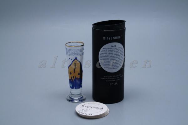 Schnapsglas Stamper D 3,5 cm H 11,5 cm OVP