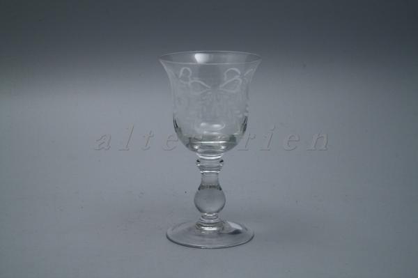 Weißweinglas klein D 7,5 cm H 13,5 cm