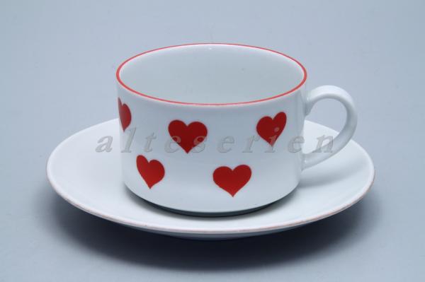 Teetasse mit Untere