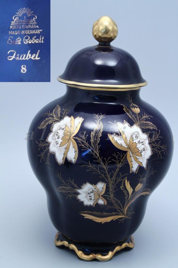 Vase Deckelvase H 33 cm Isabel