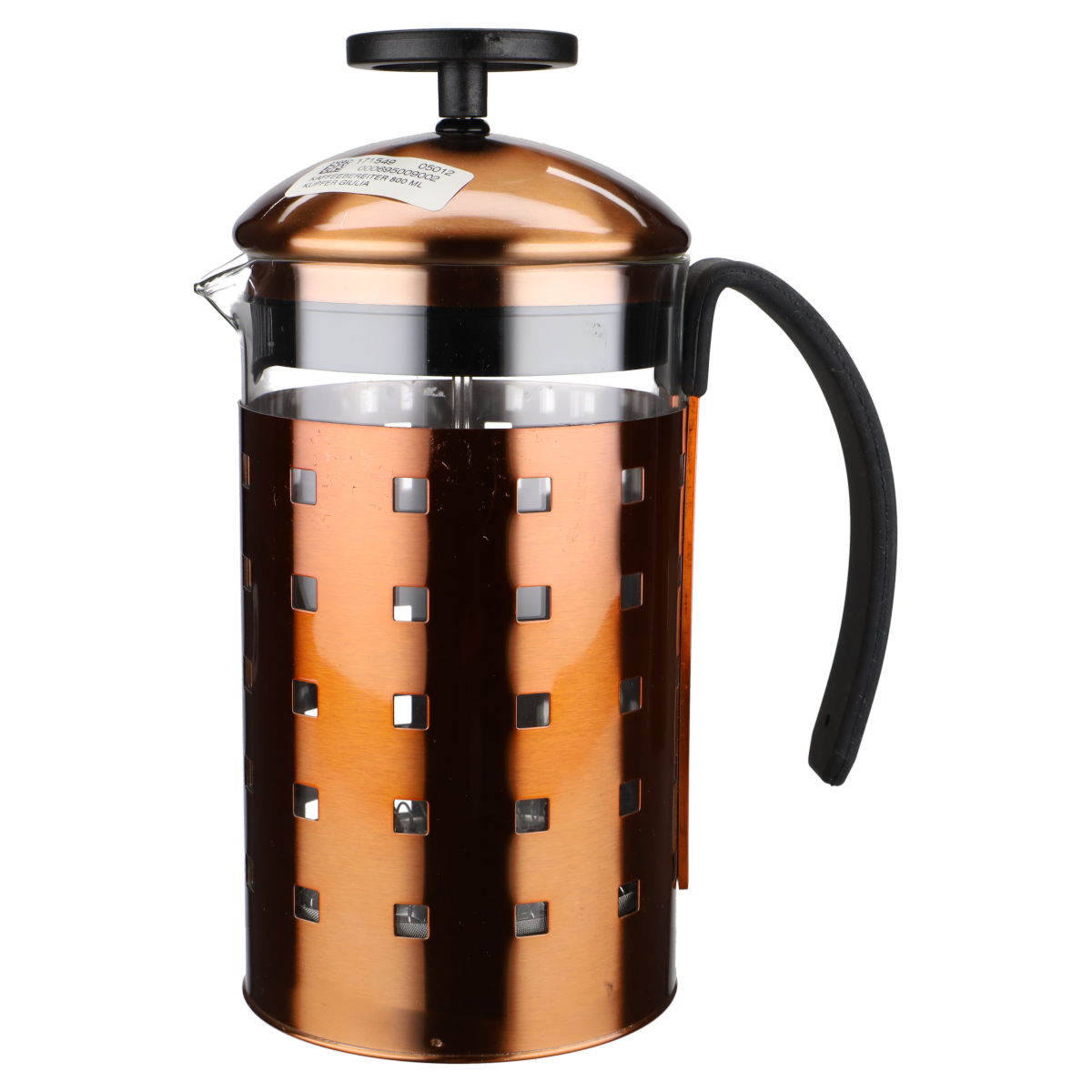 Kaffeekanne Kaffeebereiter kupferfarben 0,8 L