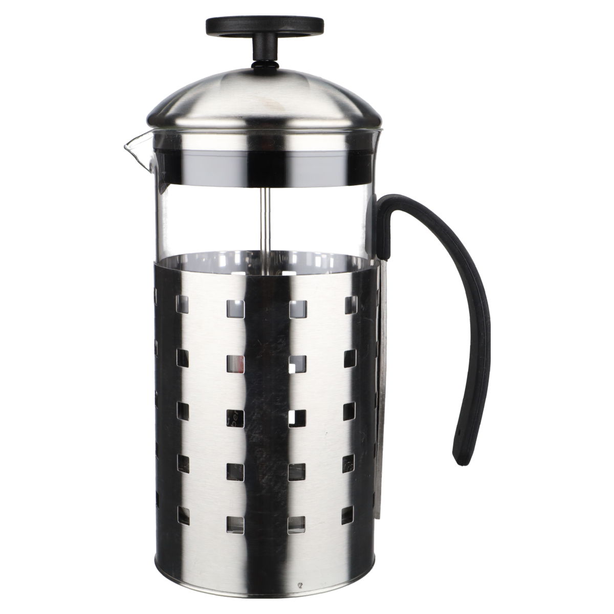 Kaffeekanne Kaffeebereiter silber 1 L