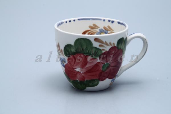 Kaffeetasse Typ 1 mit Innendekor D 7,8 cm H 6,8 cm