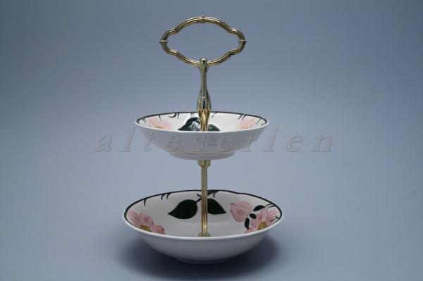 Etagere 2- stufig ca. H 24,5 cm