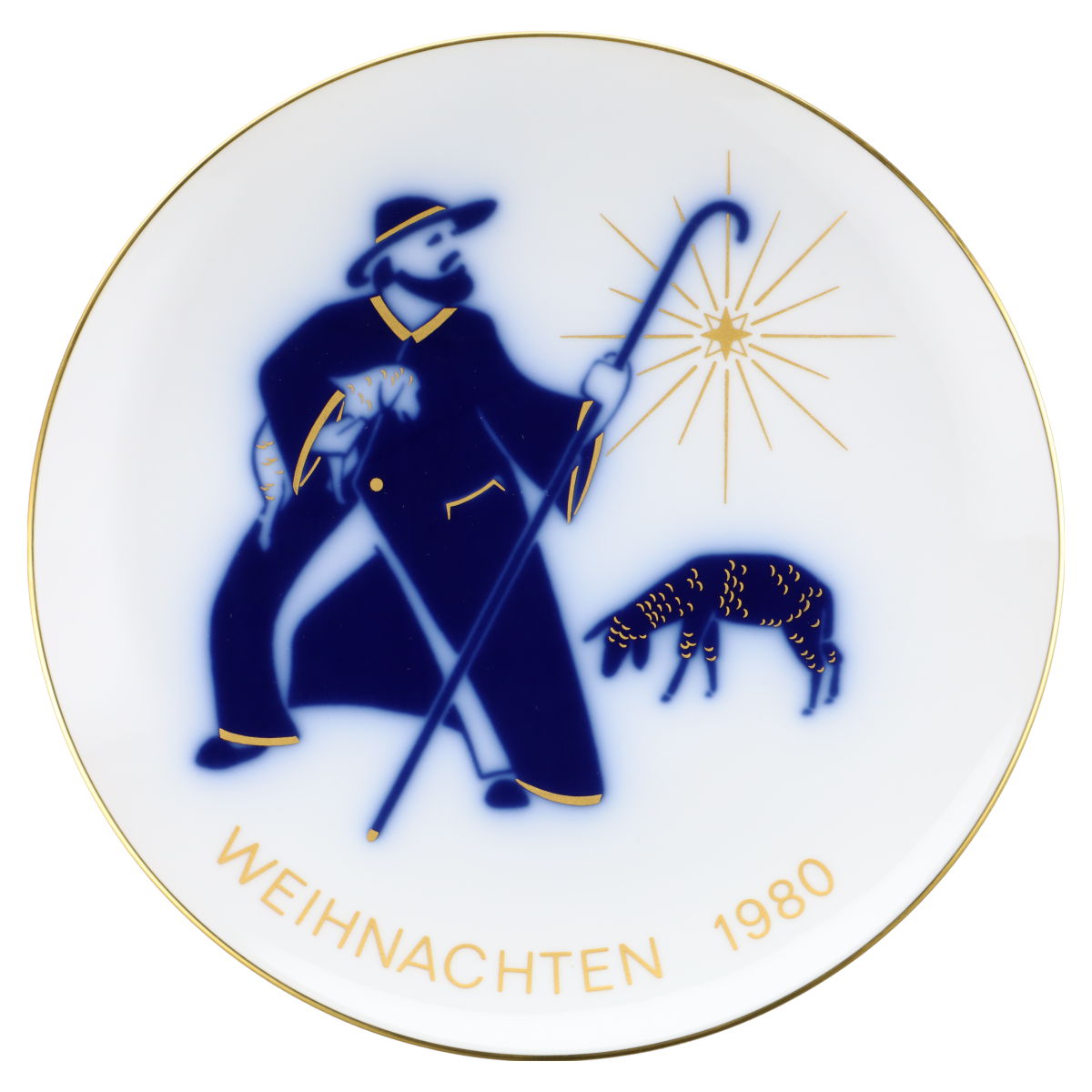 Weihnachtsteller 1980