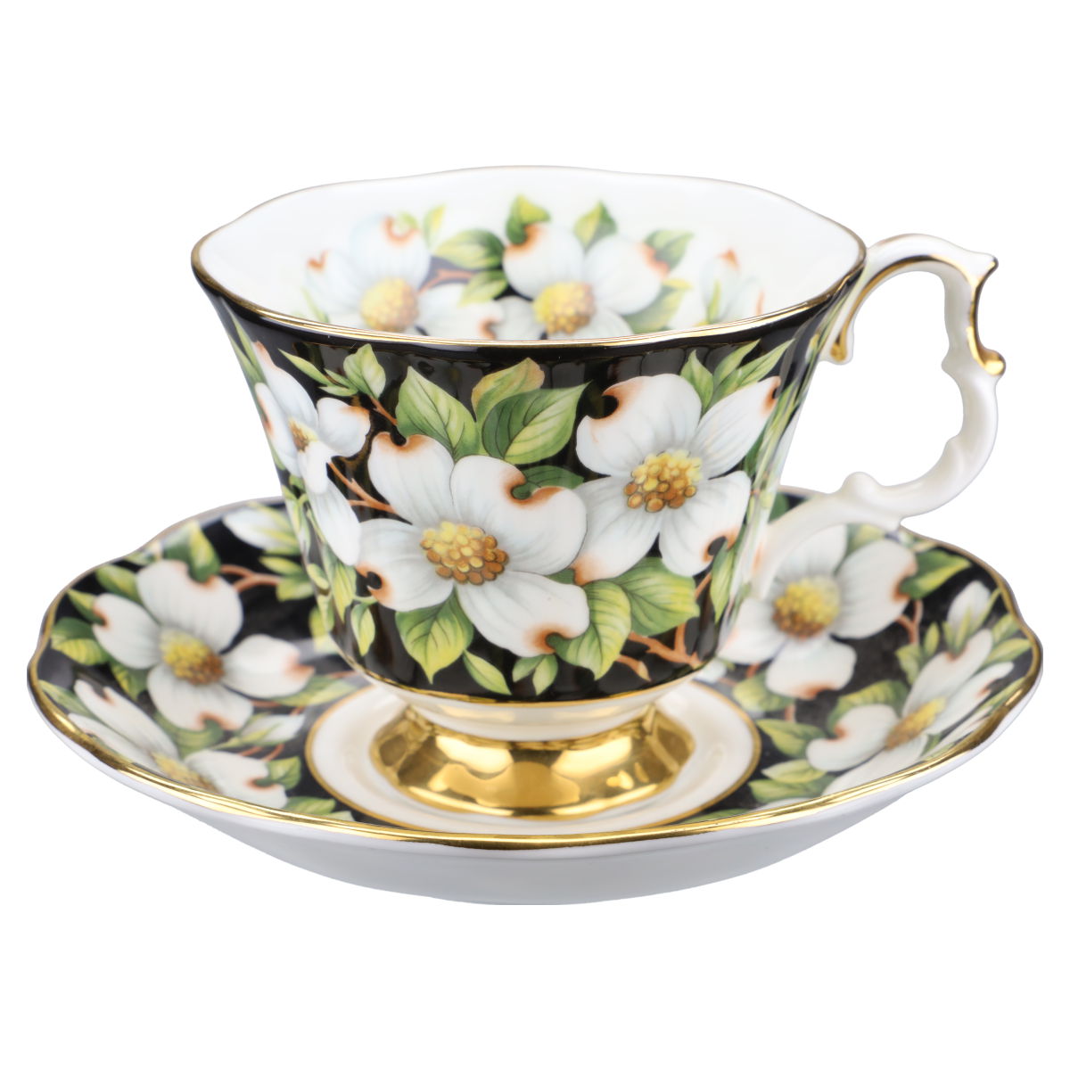 Kaffeetasse mit Untere Dogwood