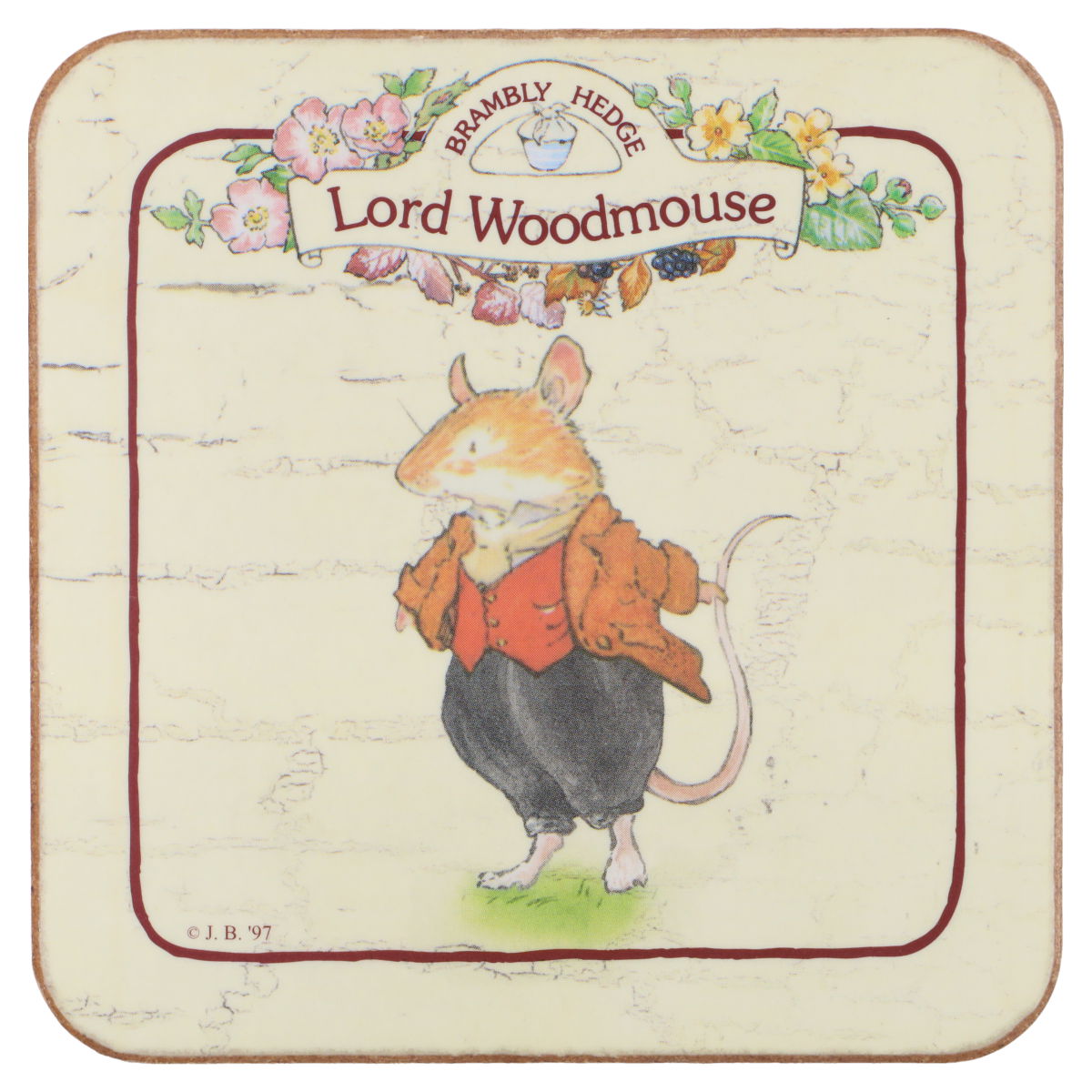 Untersetzer für Gläser Lord Woodmouse