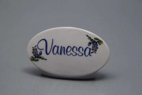 kleiner Porzellanständer \" Vanessa \"