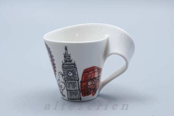 Kaffeebecher H 9,5 cm (Dekor: London)
