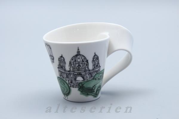Kaffeebecher H 9,5 cm (Dekor: Berlin)