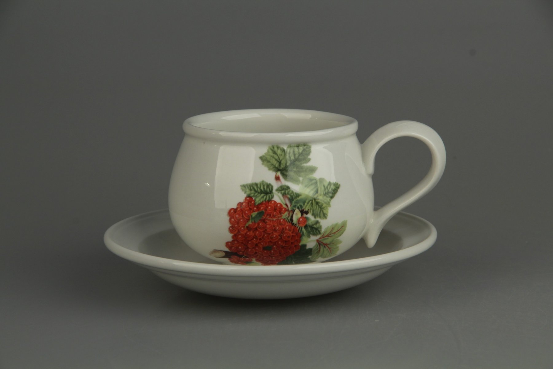 Kaffeetasse bauchig mit Untere - The Red Currantl