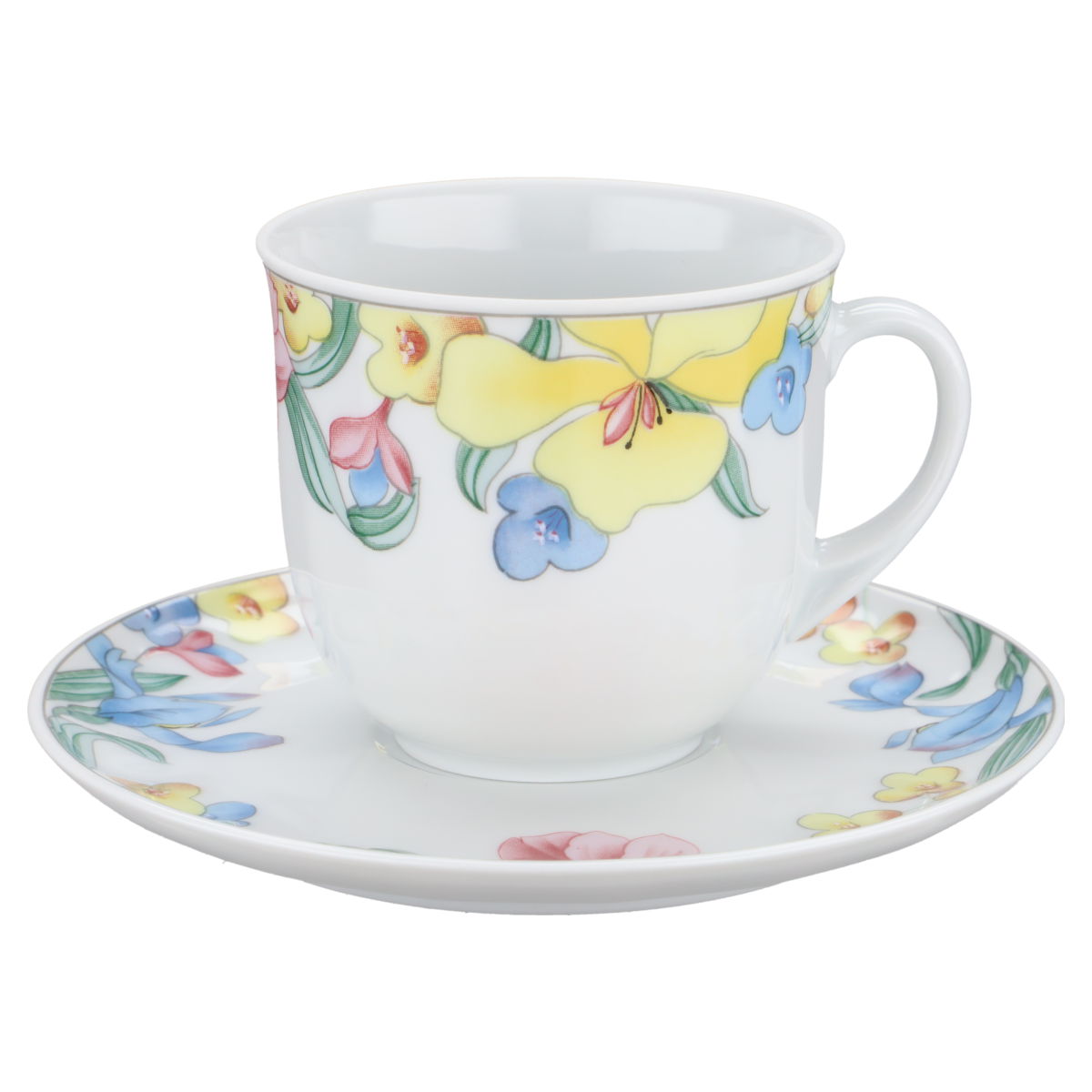 Espressotasse mit Untere Bunte Blume