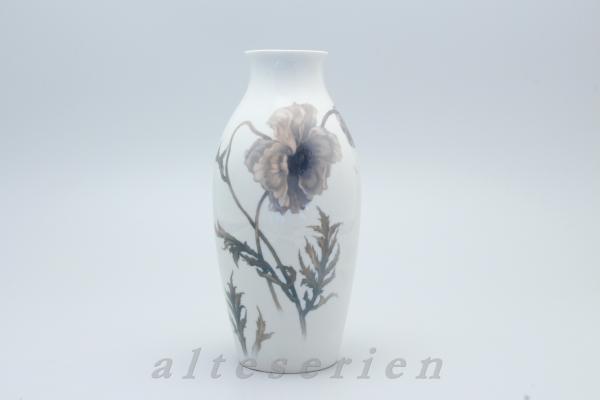 Vase (Blumenmotiv) H 23,5 cm