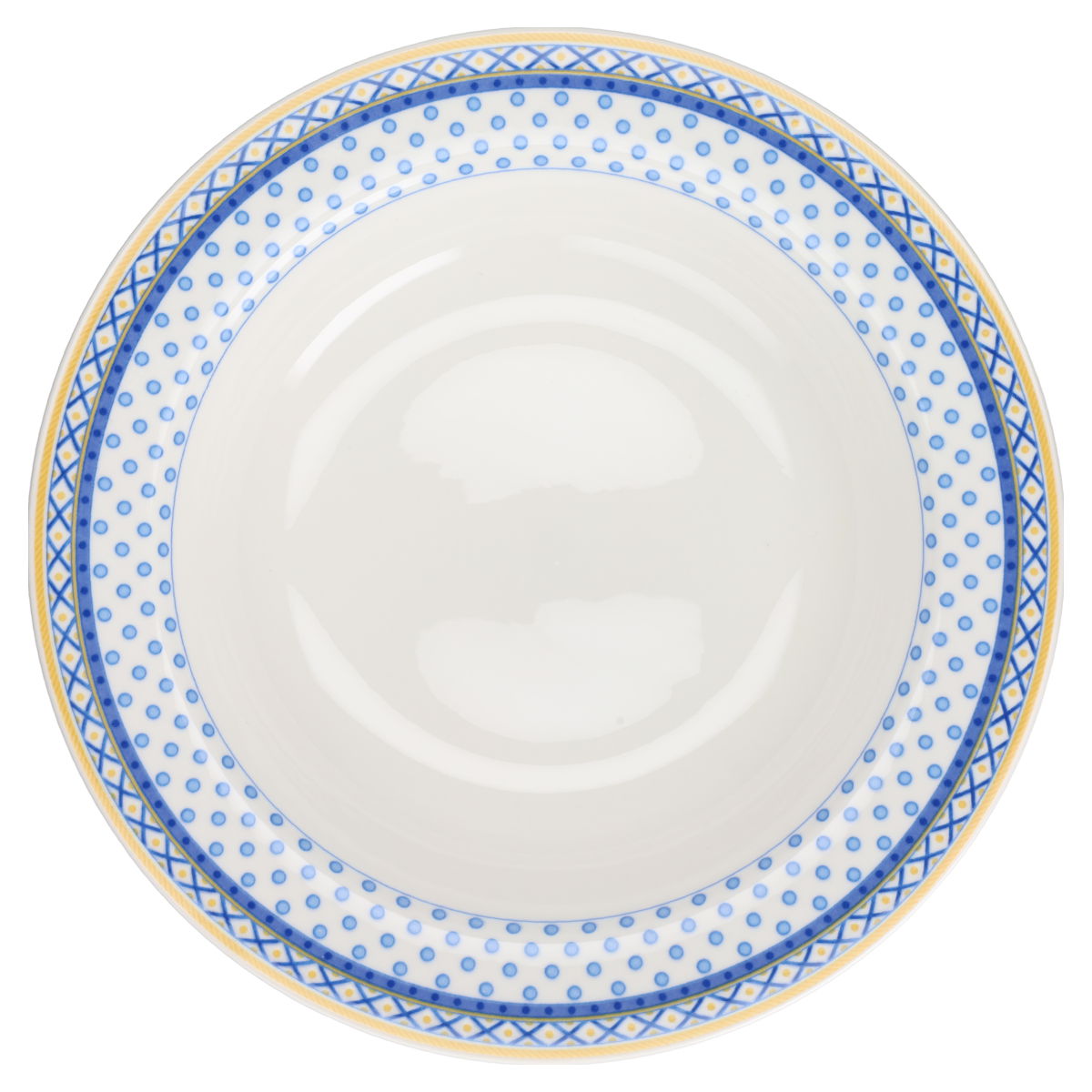 Salatteller mit Fahne