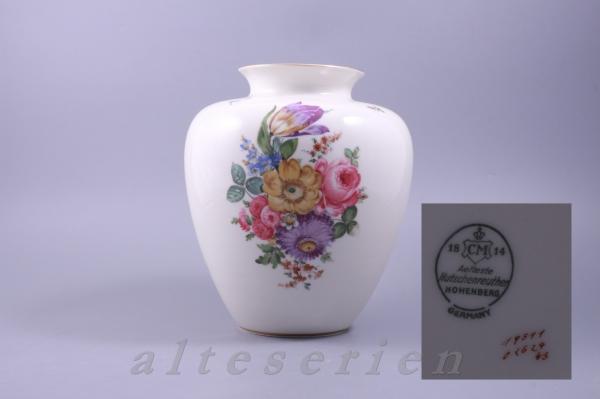 Vase groß bauchig H 23 cm