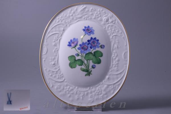 Typ I - ovales Wandbild (Blaue Blume)