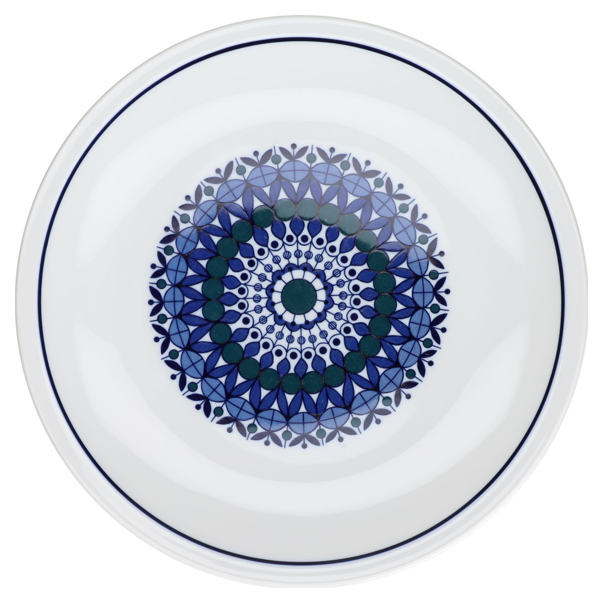 Abstrakt blau