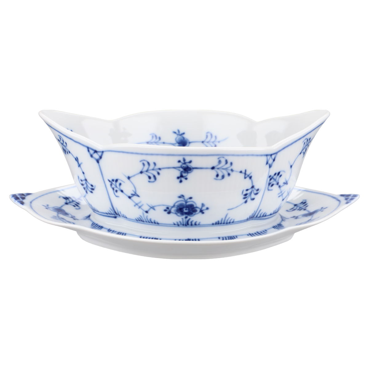 Sauciere mit Teller einteilig Modell 204