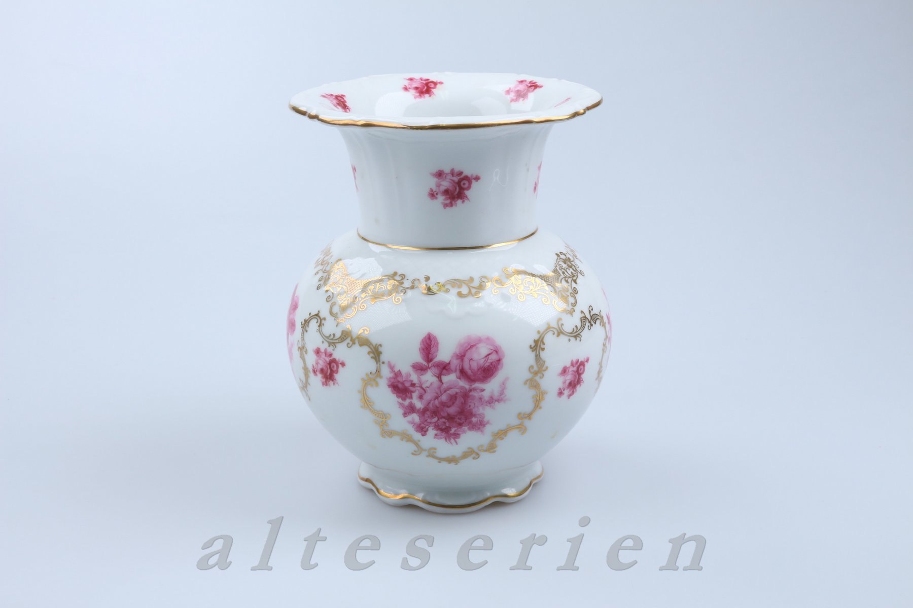 Vase rote Rosen