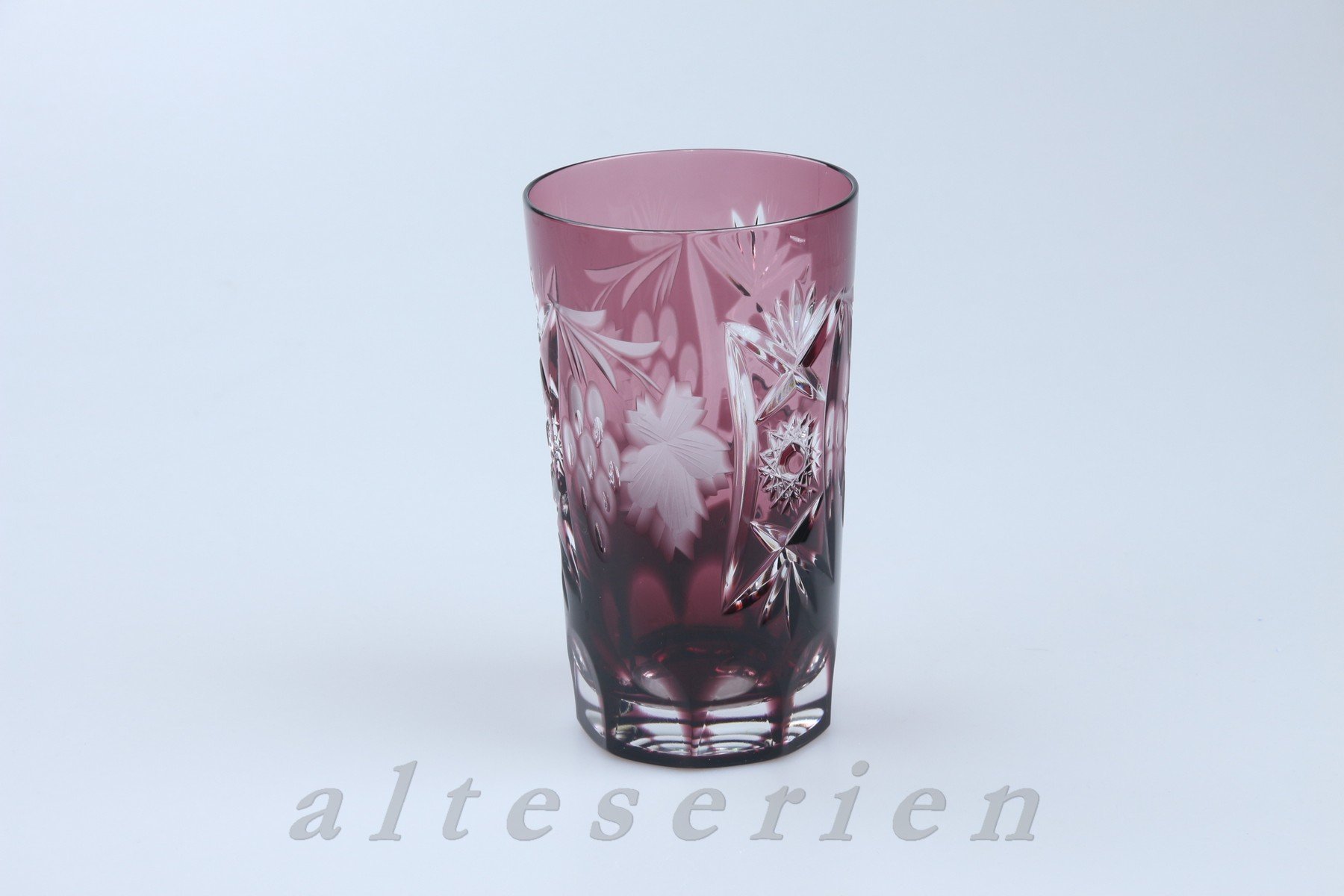 Wasserglas Trinkbecher Amethyst