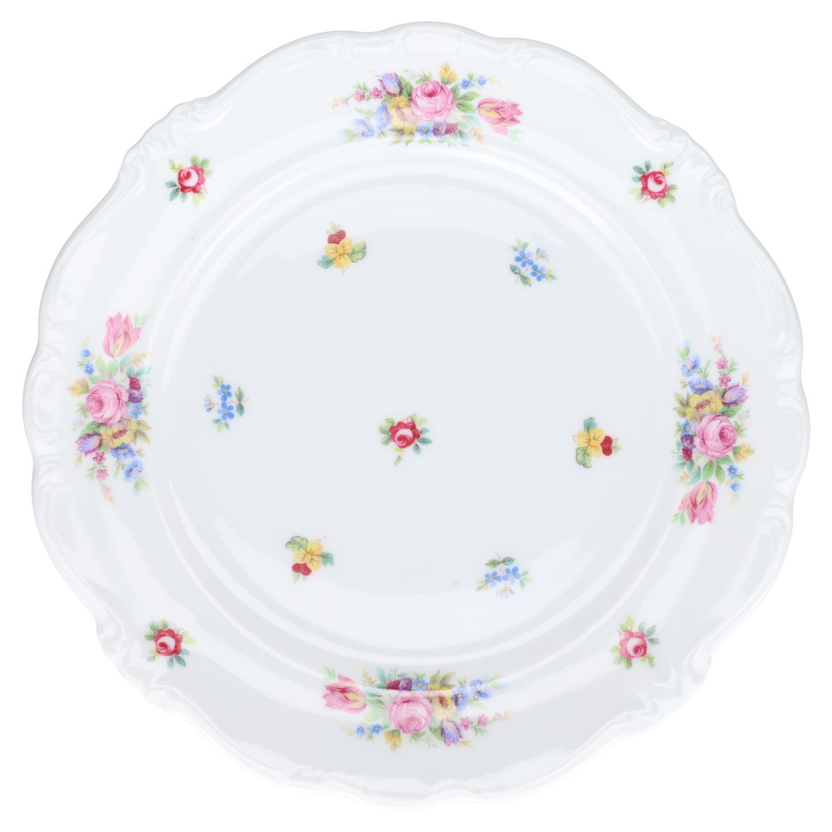 Kuchenteller ohne Goldrand