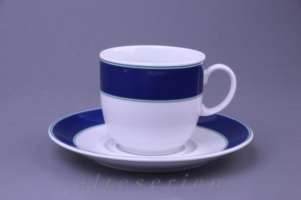 Kaffeetasse mit Untere Blauer Rand
