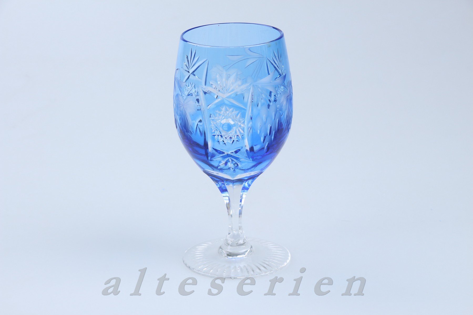 Wasserglas Aquamarin