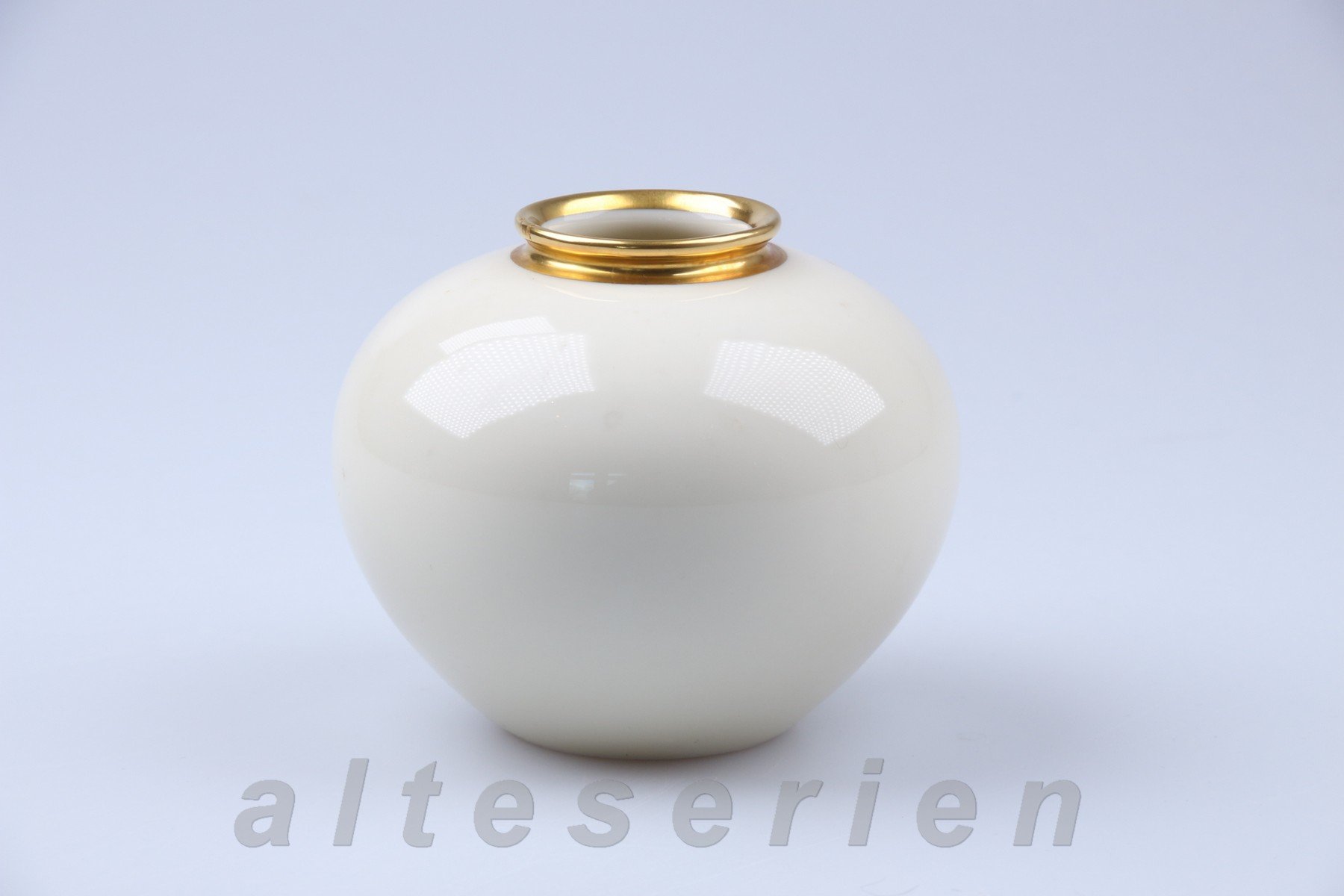 Vase bauchig klein H 8 cm