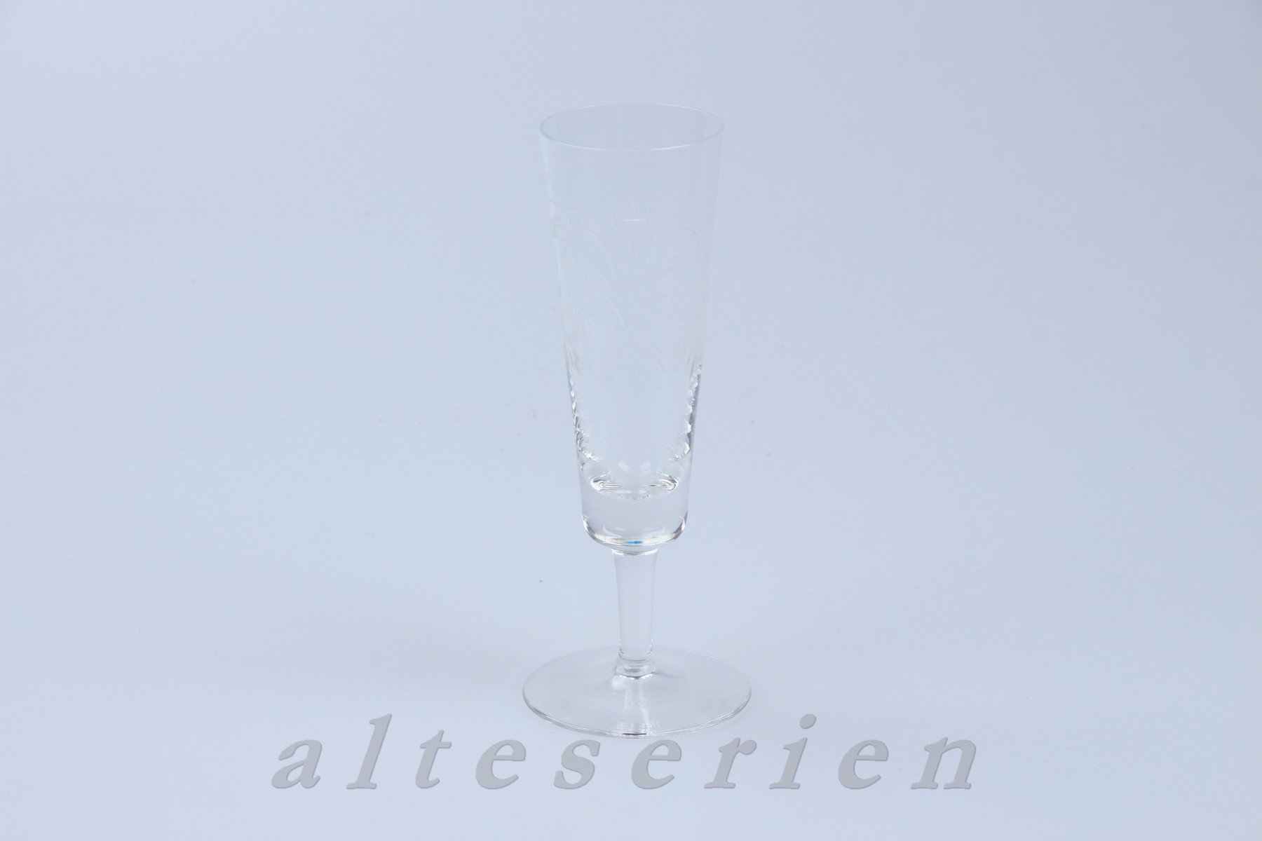 Aquavitglas gerader Stiel