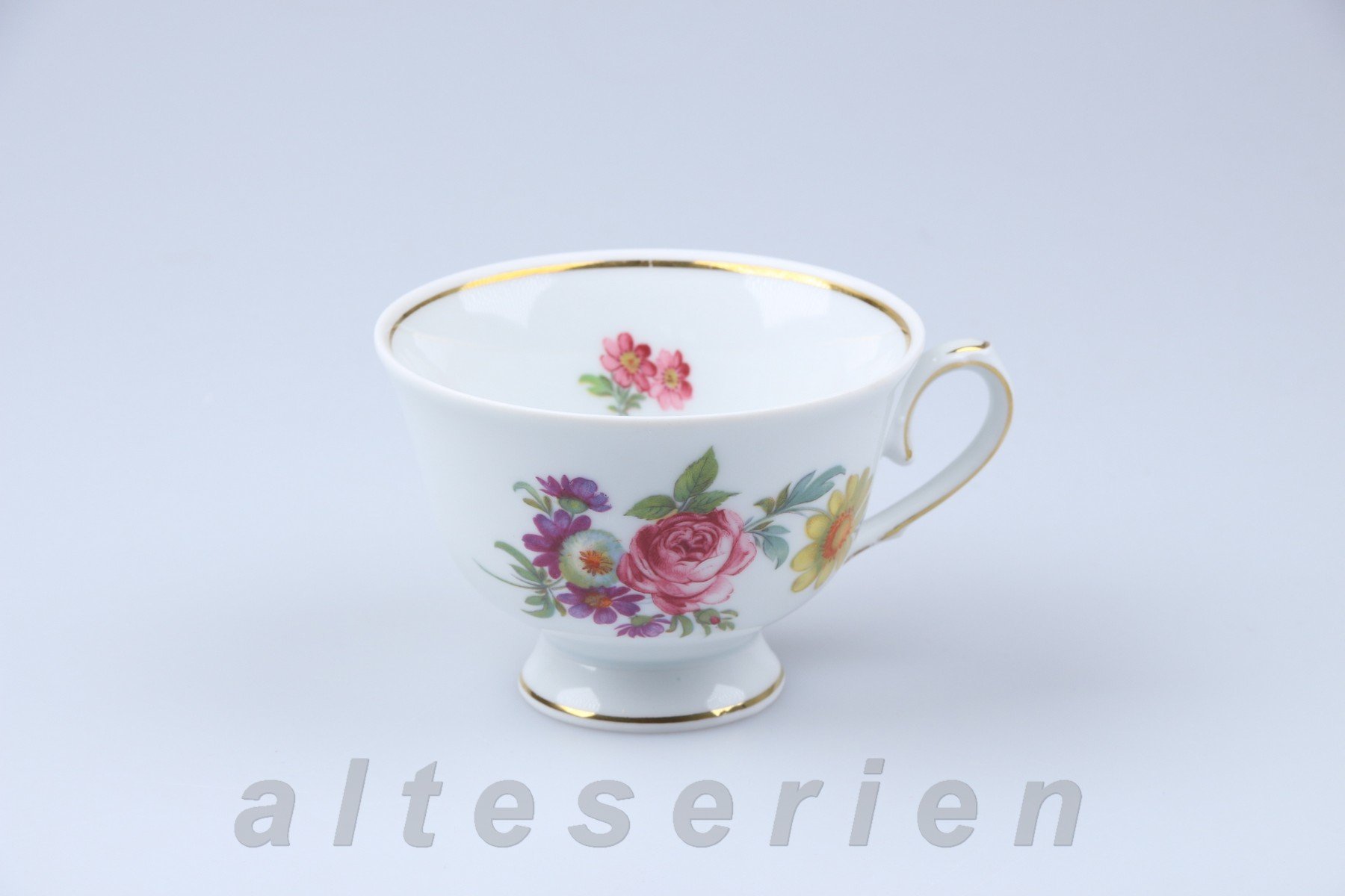 Kaffeetasse Blumenbouquet