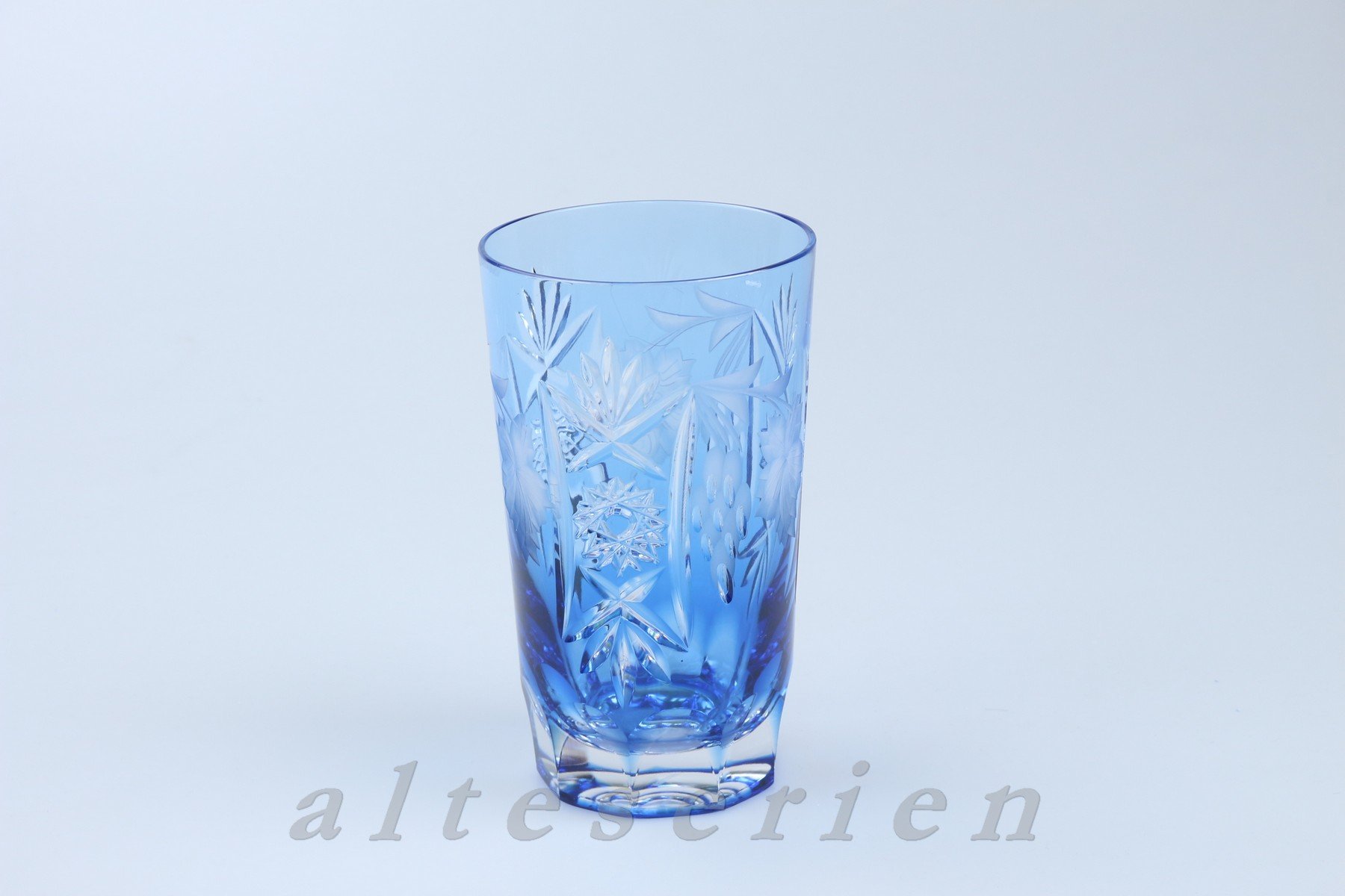 Wasserglas Trinkbecher Aquamarin