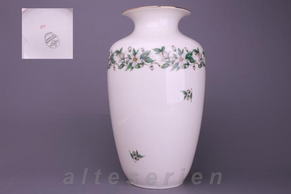 Vase groß Bodenvase H 34 Blumendekor 108/34