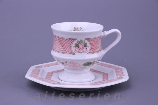 Kaffeetasse auf Fuß mit Untere