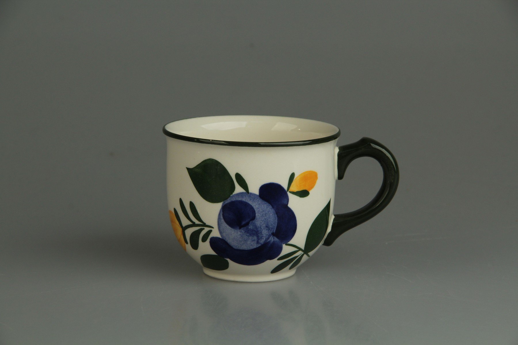 Kaffeetasse Blaue Blume Rärität