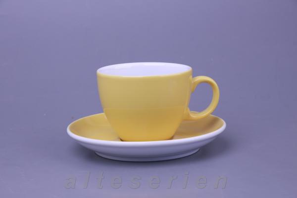 Kaffeetasse mit Untere Gelb