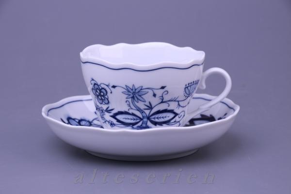 Kaffeetasse mit Untere gewellter Rand