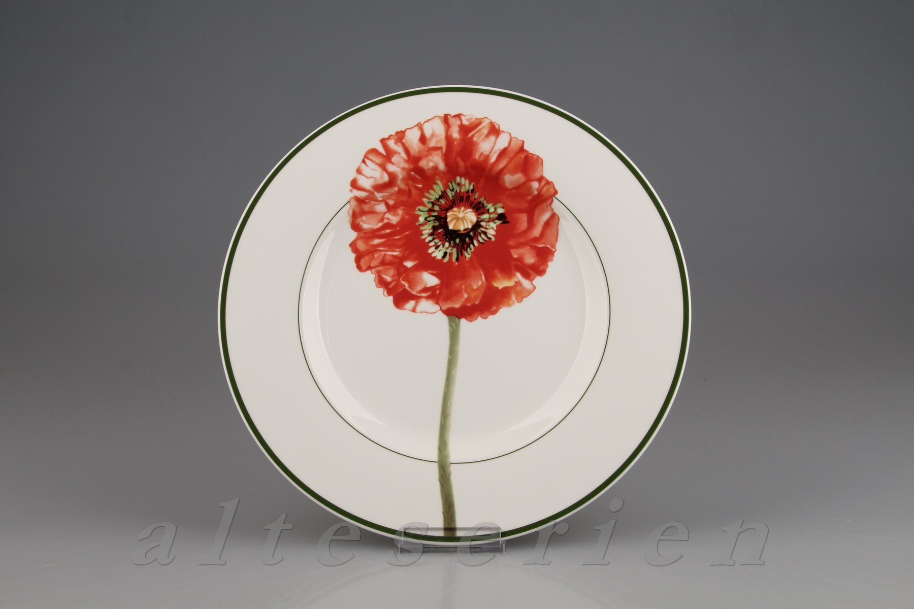 Speiseteller Mohn