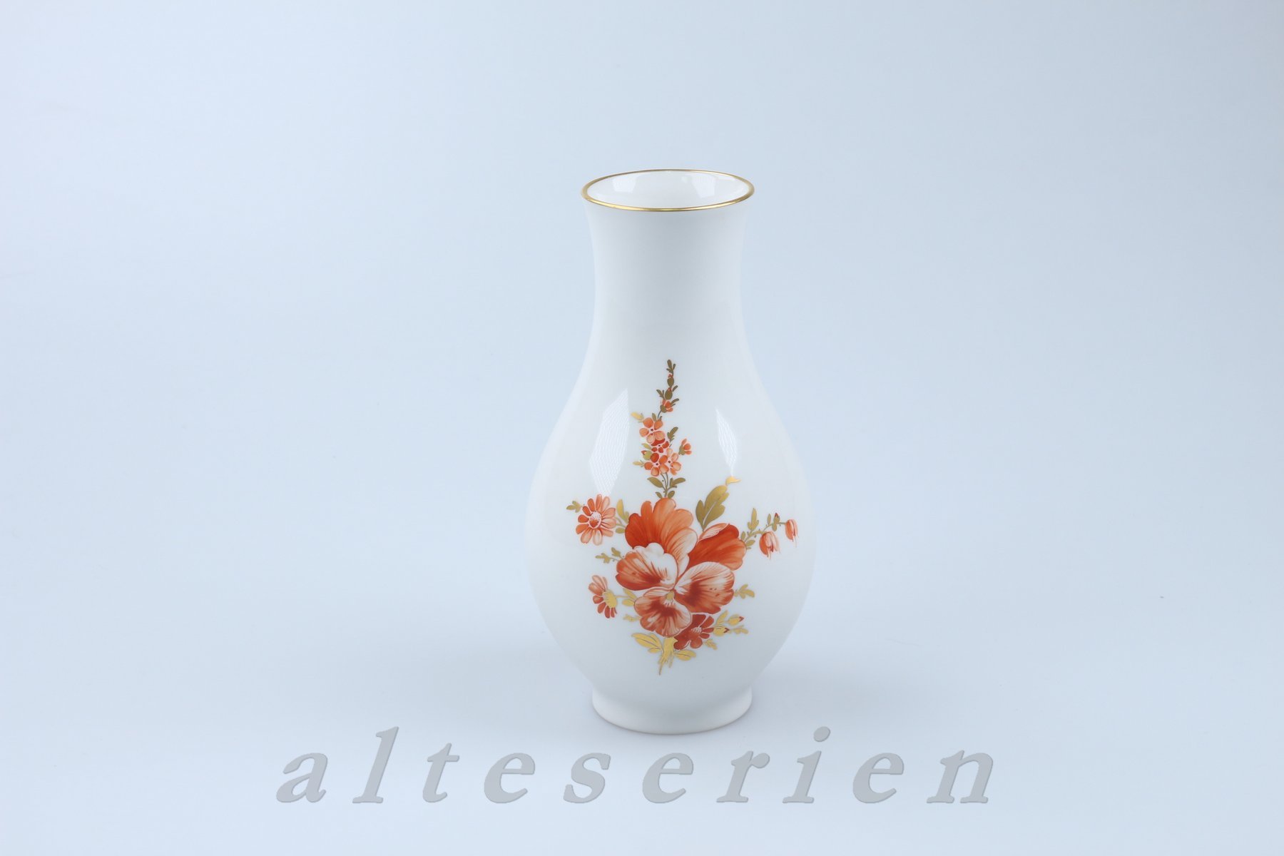 Tischvase floral orange