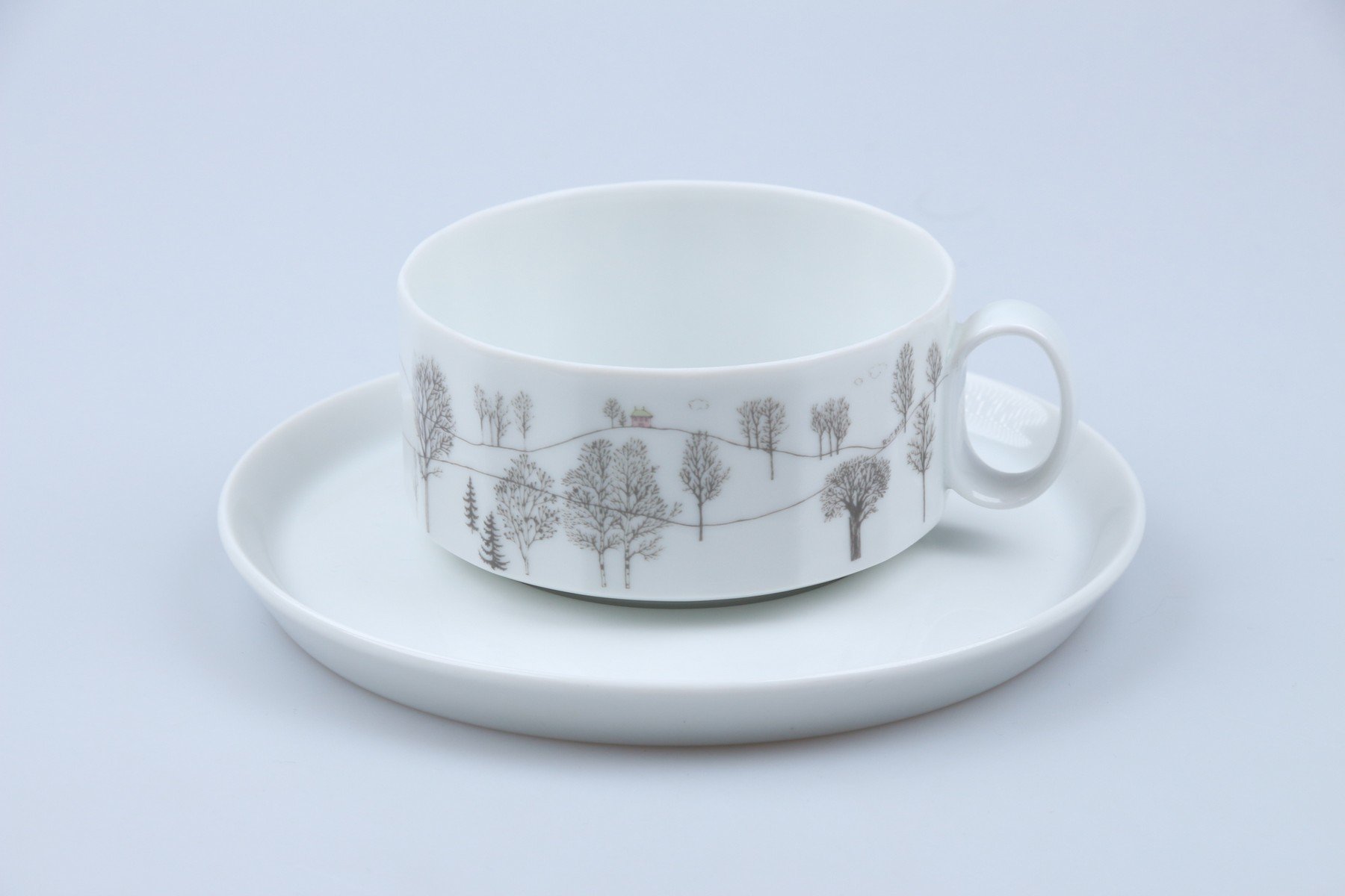 Teetasse mit Untere